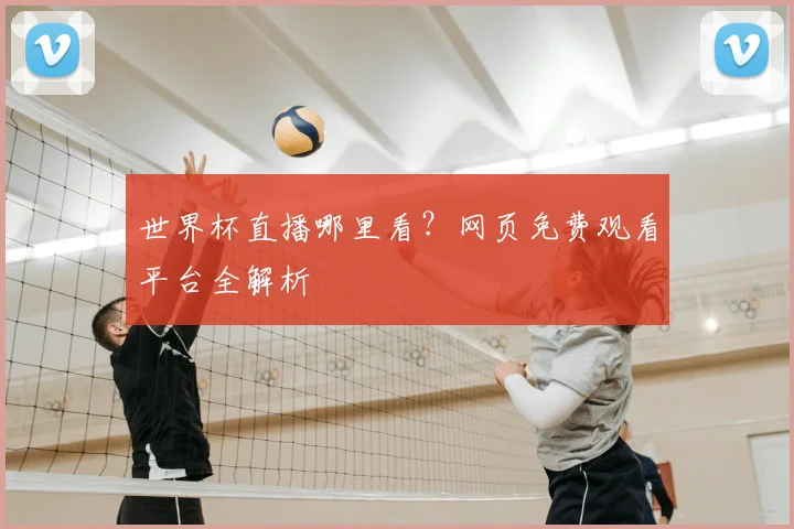 世界杯直播哪里看？网页免费观看平台全解析