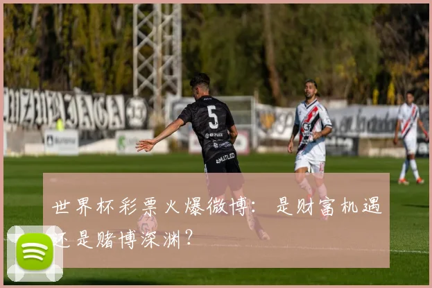 世界杯彩票火爆微博:是财富机遇还是赌博深渊?